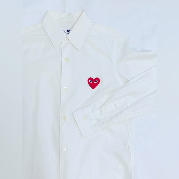 CGD PLAY | Single Heart Poplin Shirt - Picture 3 of 7